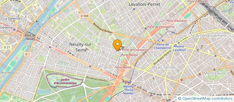 localisation de l'entreprise AGS FINANCE à NEUILLY-SUR-SEINE