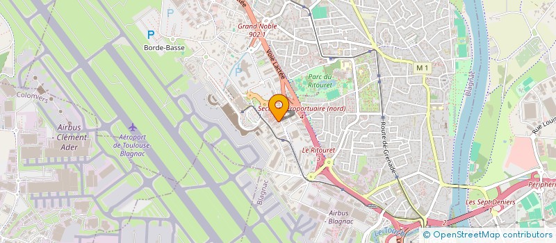 localisation de l'entreprise AGS GLOBAL LOGISTICS à BLAGNAC