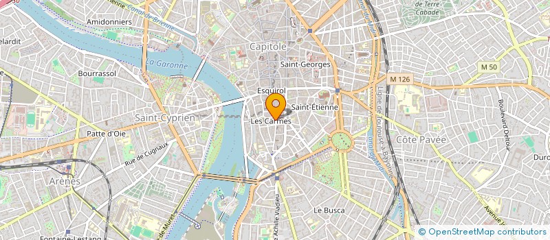 localisation de l'entreprise AGS HABITAT à TOULOUSE