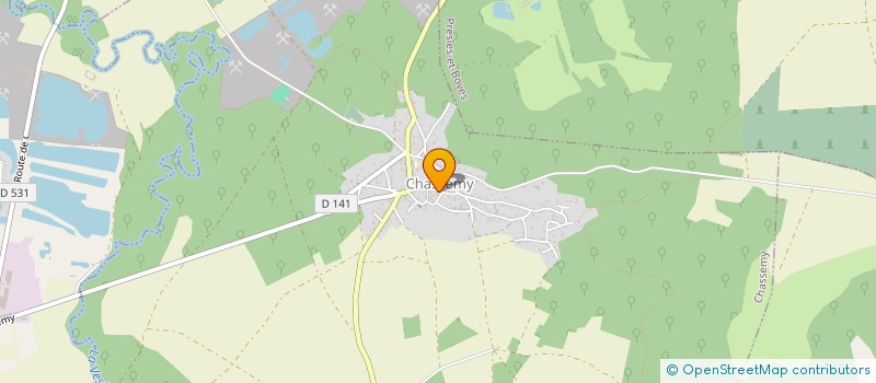 localisation de l'entreprise AGS MARECHALERIE à CHASSEMY