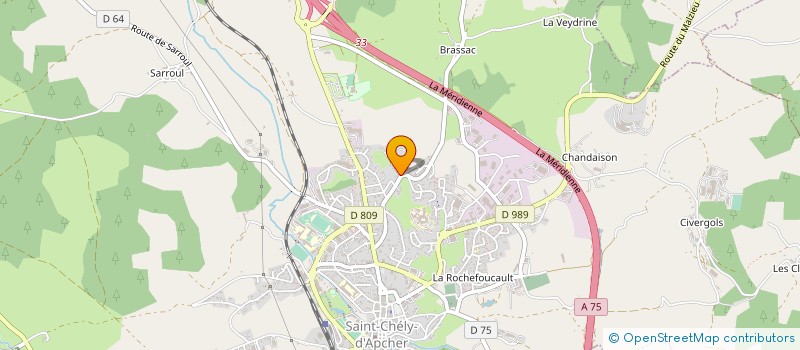 localisation de l'entreprise AGS NETTOYAGE SERVICES  SAINT-CHELY-D'APCHER