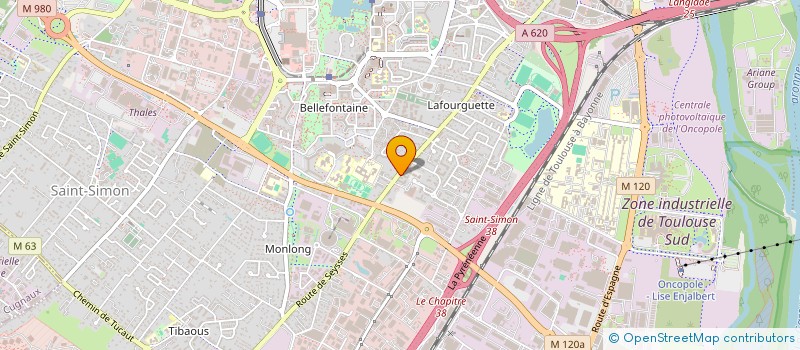 localisation de l'entreprise AGS OCCITANIE à TOULOUSE