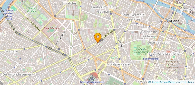 localisation de l'entreprise AGS PATRIMOINE à PARIS