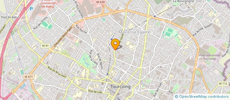 localisation de l'entreprise AGS RENOVATION  TOURCOING