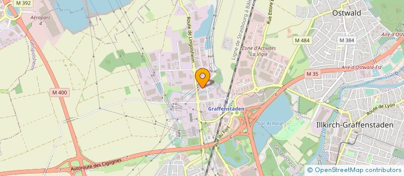 localisation de l'entreprise AGS SECURITE  GEISPOLSHEIM