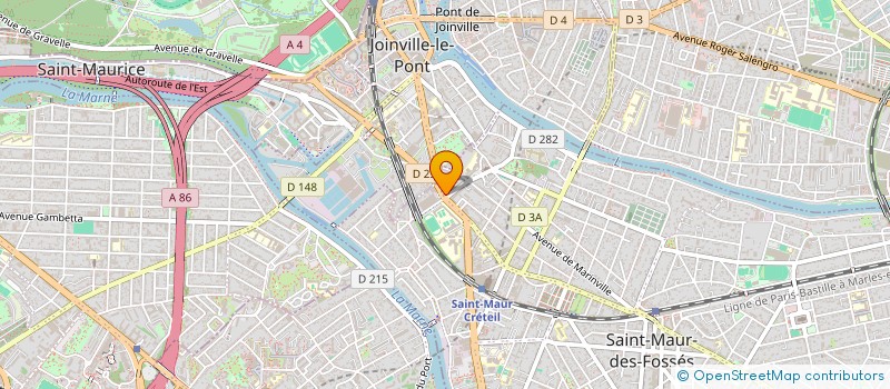 localisation de l'entreprise AGSA à SAINT-MAUR-DES-FOSSES