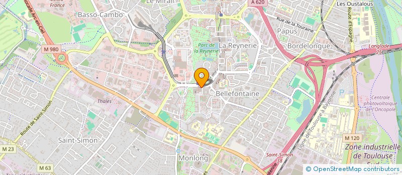 localisation de l'entreprise AGSC à TOULOUSE