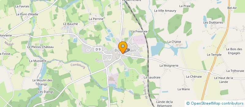 localisation de l'entreprise AGSE IMMOBILIER  BONNEMAIN