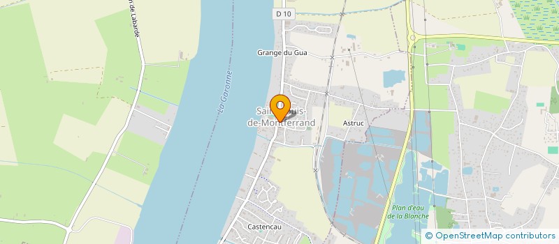 localisation de l'entreprise AGSFL  SAINT-LOUIS-DE-MONTFERRAND