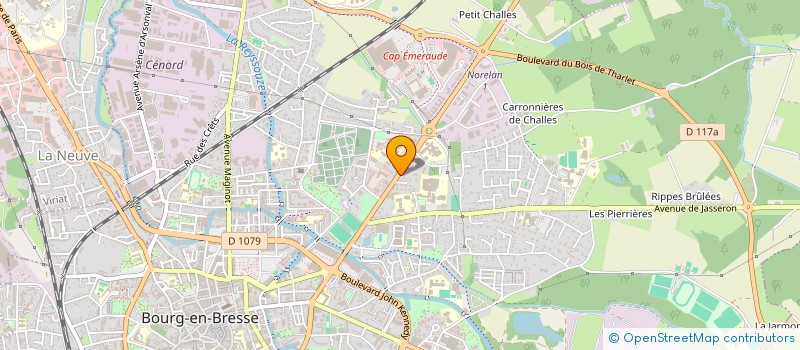 localisation de l'entreprise AGSP CONSULTING à BOURG-EN-BRESSE