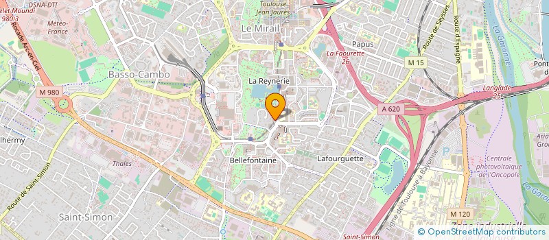 localisation de l'entreprise AGSP SECURITE à TOULOUSE
