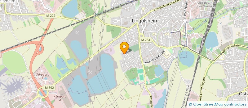 localisation de l'entreprise AGSTINT  LINGOLSHEIM