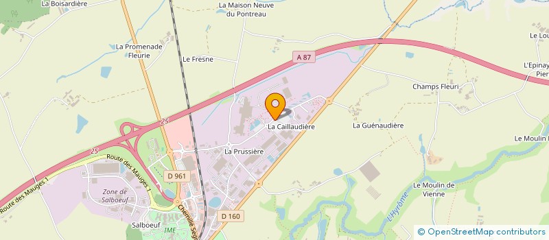 localisation de l'entreprise AGT IMMO à CHEMILLE-EN-ANJOU