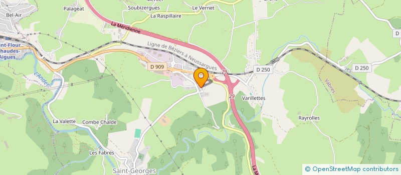 localisation de l'entreprise AGT IMMOBILIERE à SAINT-GEORGES