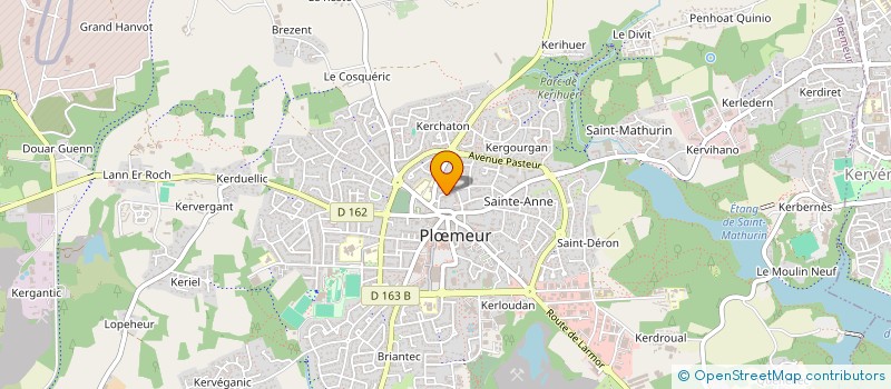 localisation de l'entreprise AGT MEN WOOD  PLOEMEUR