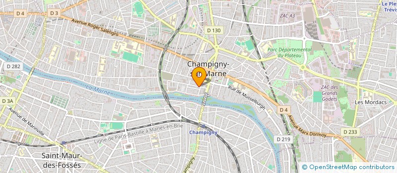 localisation de l'entreprise AGT SOLUTIONS  CHAMPIGNY-SUR-MARNE