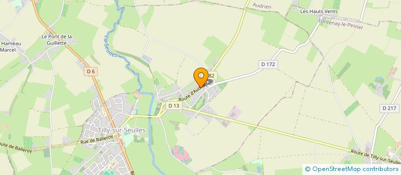 localisation de l'entreprise AGTB  TILLY-SUR-SEULLES