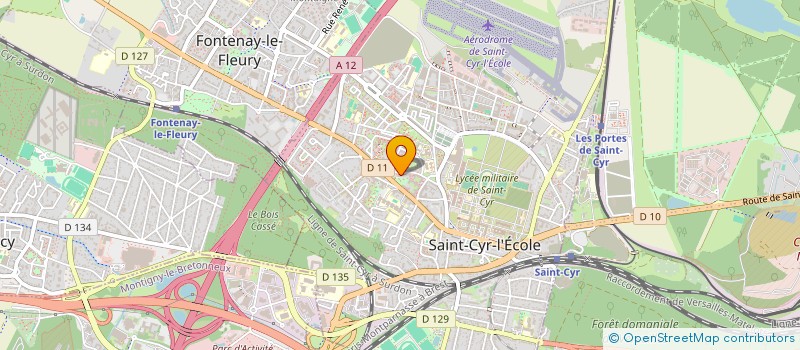 localisation de l'entreprise AGTS  SAINT-CYR-L'ECOLE