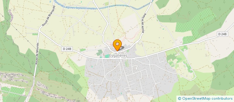 localisation de l'entreprise AGUA ALTA  EYGALIERES