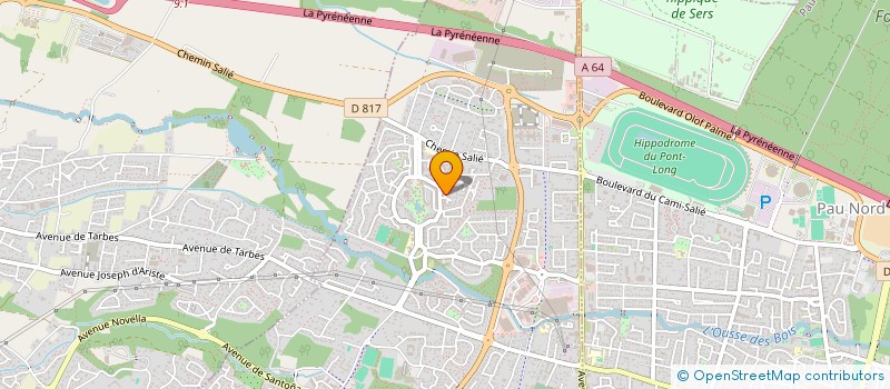 localisation de l'entreprise AGUA BILLERE  LONS