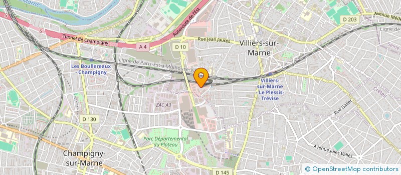 localisation de l'entreprise AGUA DESIGN à VILLIERS-SUR-MARNE