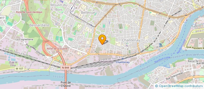localisation de l'entreprise AGUAS DE GAIA à NANTES