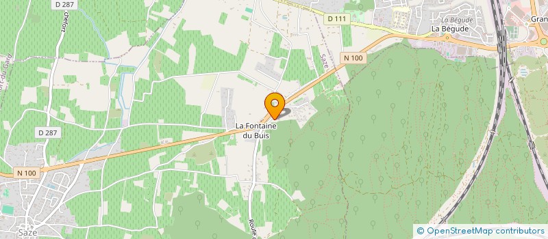 localisation de l'entreprise AGUELI  SAZE