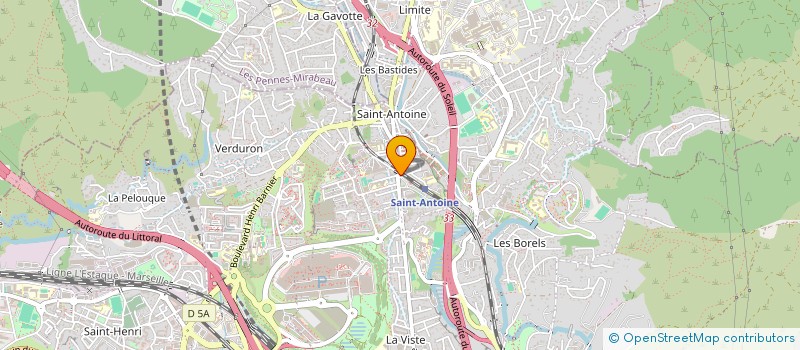 localisation de l'entreprise AGUENANA L & MECHEBERIAN G à MARSEILLE