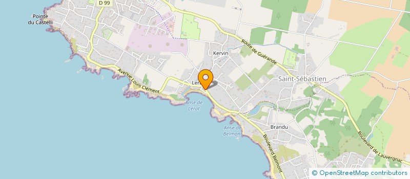 localisation de l'entreprise AGUESSE DIAG IMMO  PIRIAC-SUR-MER