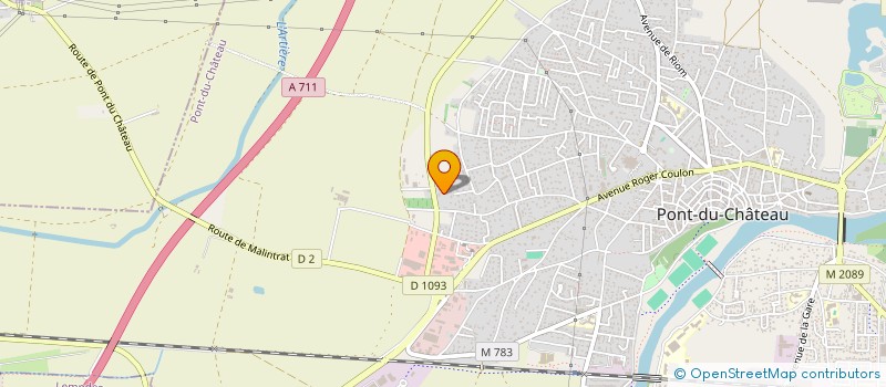 localisation de l'entreprise AGUIA REAL  PONT-DU-CHATEAU