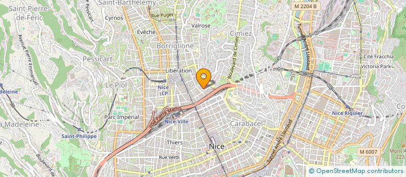 localisation de l'entreprise AGUILA à NICE