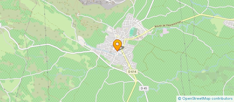 localisation de l'entreprise AGUILA 8 à BAIXAS