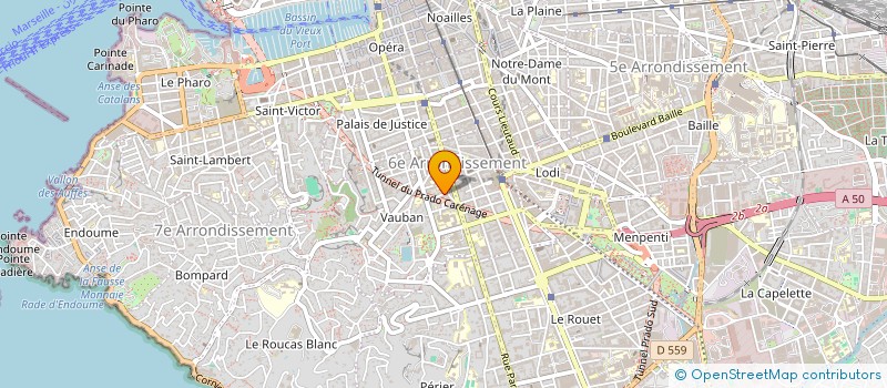 localisation de l'entreprise AGUILAR à MARSEILLE