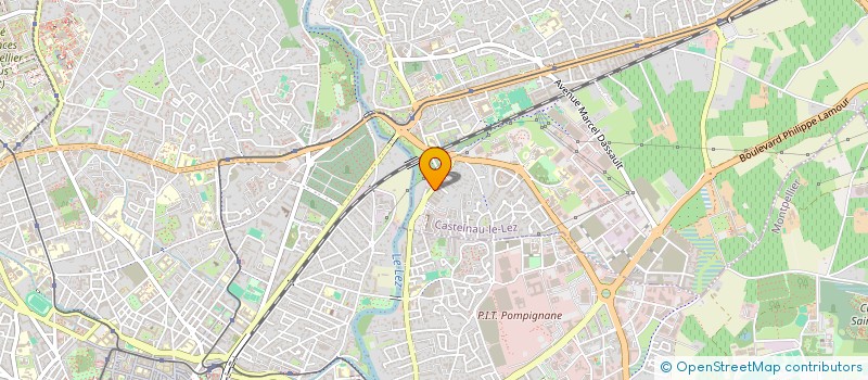 localisation de l'entreprise AGUILAR  CASTELNAU-LE-LEZ