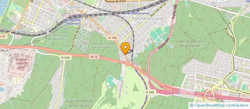 localisation de l'entreprise AGUILAR DEMENAGEMENT à VERSAILLES