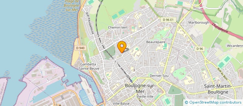 localisation de l'entreprise AGUILAR RIVIERA INVEST  BOULOGNE-SUR-MER