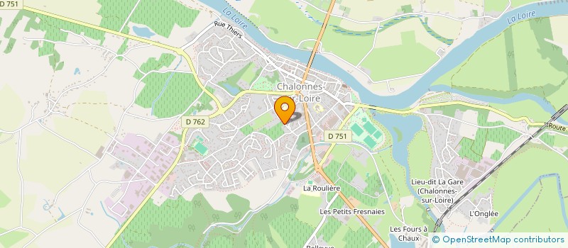 localisation de l'entreprise AGUILAS  CHAUDEFONDS-SUR-LAYON