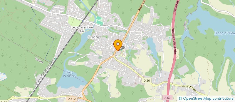 localisation de l'entreprise AGUILERA CAPITAL  ONDRES