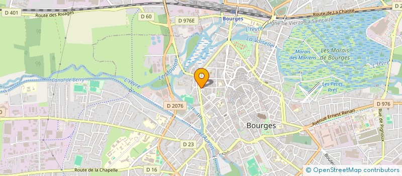 localisation de l'entreprise AGUILLON MULTI-SERVICES  BOURGES