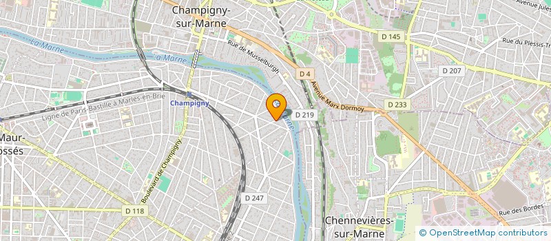 localisation de l'entreprise AGUILOM à SAINT-MAUR-DES-FOSSES