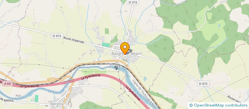 localisation de l'entreprise AGULHADA  BERENX