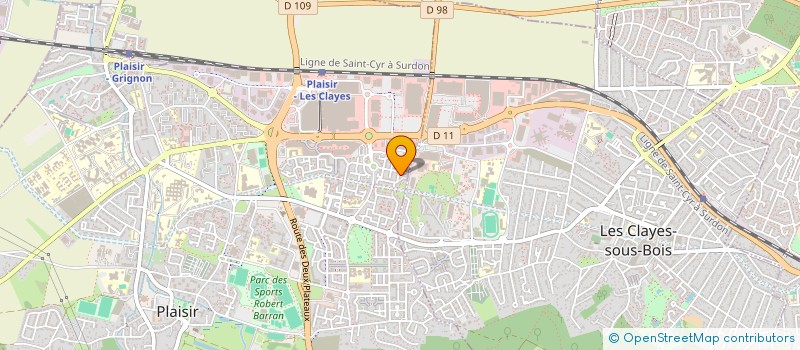 localisation de l'entreprise AGULLO IDENTITY  PLAISIR