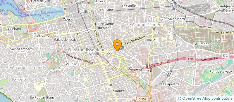 localisation de l'entreprise AGUR HOLDING à MARSEILLE
