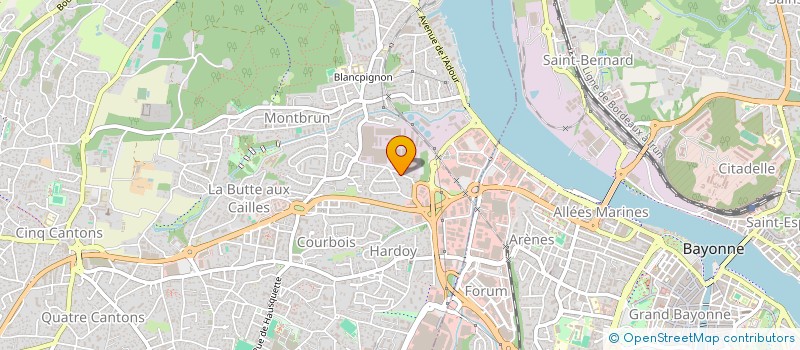 localisation de l'entreprise AGUR SMG à ANGLET