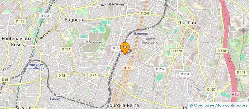 localisation de l'entreprise AGUYSE FORMATION à BAGNEUX