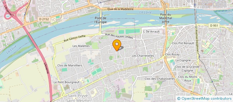 localisation de l'entreprise AGV PROTECTION à SAINT-PRYVE-SAINT-MESMIN