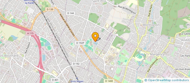 localisation de l'entreprise AGVARES à SAINT-PRIX