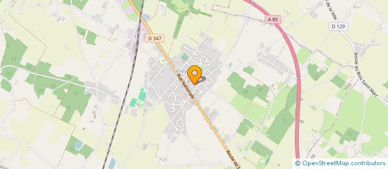 localisation de l'entreprise AGVO GYM ET DANSE  VIVY