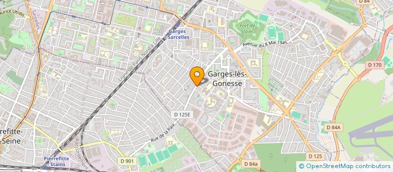 localisation de l'entreprise AGVR à GARGES-LES-GONESSE