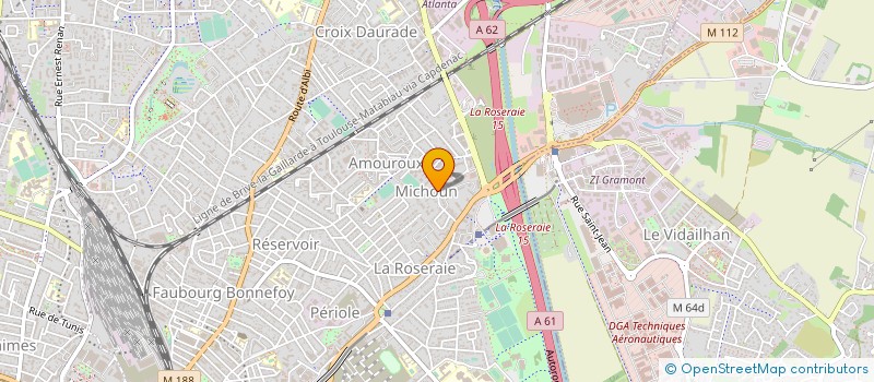 localisation de l'entreprise AGX INFORMATIQUE à TOULOUSE